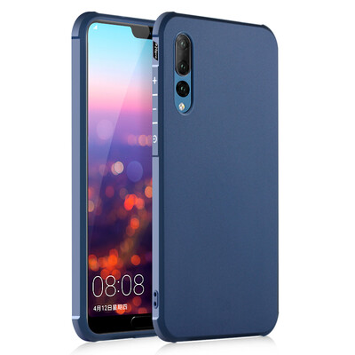 

Goowiiz Phone Case For Huawei P20P20 Pro Carved Dragon Thin Matte soft Silicone Prevent falling