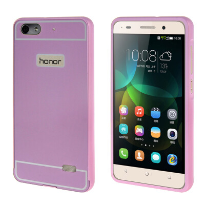 

MOONCASE Huawei 4C Case 2 IN 1 Hard Bumper insert Back Case Cover for Huawei Honor 4C Pink