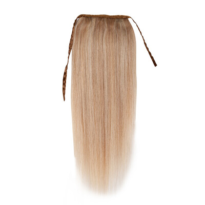 

Remeehi 15 "~ 30" высокий хвост клип в Remy человеческих волос 18/613 # Цвет 100г