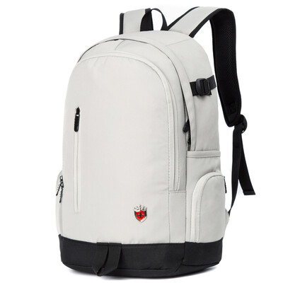 

Swiss Shield Leisure Backpack 16-inch Laptop Bag Travel Sports Outdoor Big Bag Student Bag Korean Backpack Waterproof SR6108 Light Gray