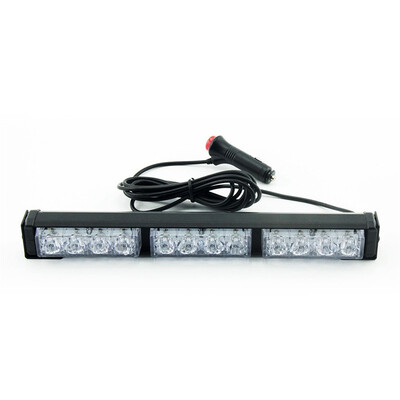 

Car led strobe flashing lights highlighting long stick light 4 lights 3 high power off road tail warning bar lights