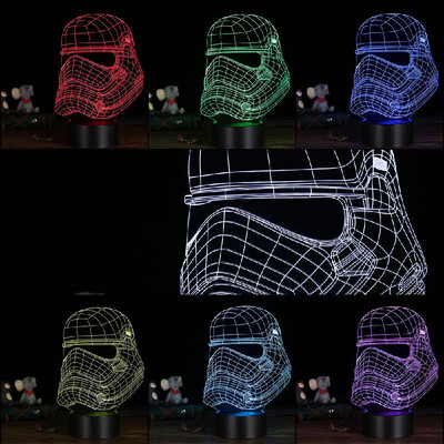 

3D LED Desk Lamp Illusion Colorful Table Night Light