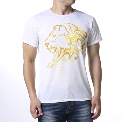 

Men&39s Fashion O-neck Tops Short Sleeves Print Pullover T-Shirts