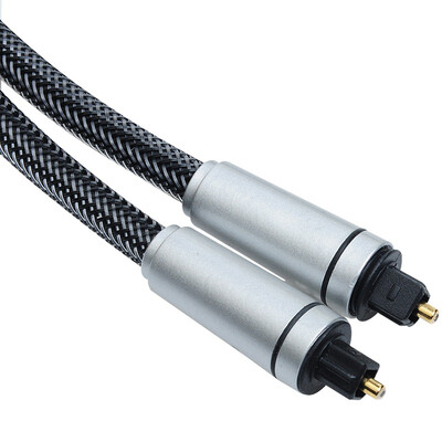 

Ferguson (cabos) F006901 Лихорадка Волоконно-оптический кабель Аудиокабель Аудиоусилитель Кабель Цифровой квадрат Золотая кисть Линия 1 м Черный