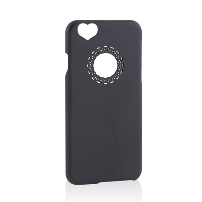 

NEW Ultra Slim Lovely Love Heart Phone Case Cover Skin For iPhone 4S BLACK