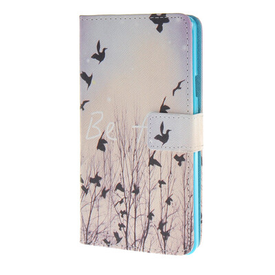 

MOONCASE чехол для Samsung Galaxy Note 4 Pattern series Leather Flip Wallet Card Slot Stand Back Cover