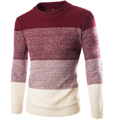 

Zogaa New Men's Sweater Round Collar Warm