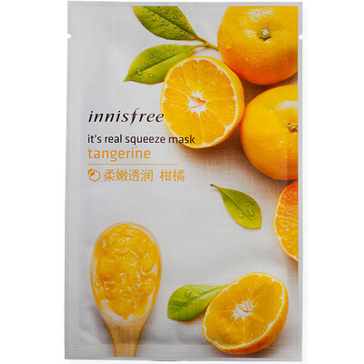 

(Innisfree) действительно свежая увлажняющая маска - цитрусовые 20 мл (увлажняющий увлажняющий крем для ухода за кожей)