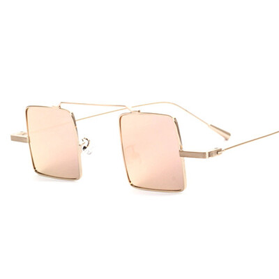 

FEIDU 2016 Fashion Alloy Round Sunglasses Women Men Retro Half Frame Reflective Sun Glasses For Women Oculos De Sol Feminino