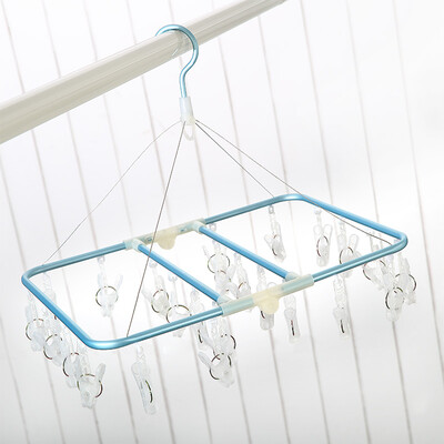 

Yipin home YIPIN windproof drying rack underwear underwear drying racks socks rack children drying rack drying towel rack AMW0024 24 aluminum folding frame