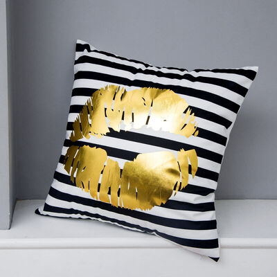 

Cntomlv Plant Bronzing Cushion Cover Tropical Plant Cotton Polyester Bohemian Printed Marine life Home Decorative Pillows Cov
