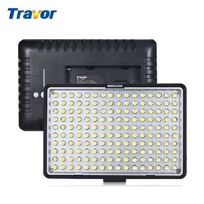 

Travor TL160 Professional MonoColor Temperature Dimmable LED Video Light Photography Fill Light 8Level Adjustable Brightness 95