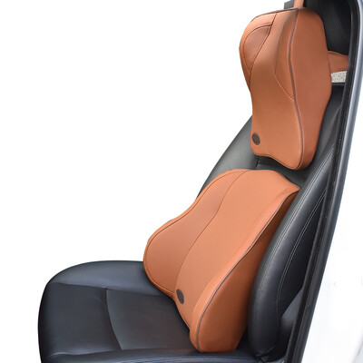 

Vatican VanTaiLuo car headrest lumbar suit car neck pillow pillow car memory cotton lumbar cushion lumbar cushion car supplies pillow neck pillow