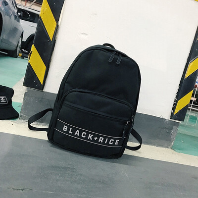 

Double Shoulder Bag Female Korean Version Ulzzang High School Students Backpack School Style Fashion Leisure Travel Bag
