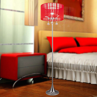 

Jingdong Supermarket Guan Ya LED floor lamp living room study bedroom bedside modern European crystal creative bionic modeling adjustable light floor lamp LA-W215