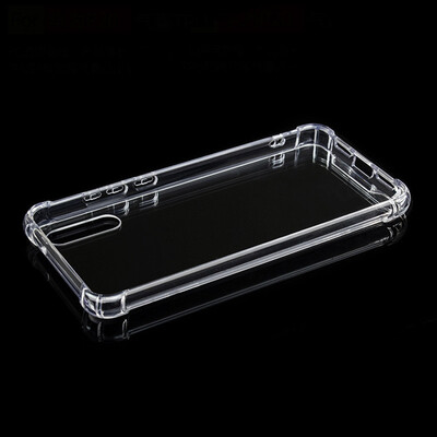 

For huawei P20 anti knock crystal silicone case For huawei P20 lite transparent air cushion back coque cover For huawei P20 Pro