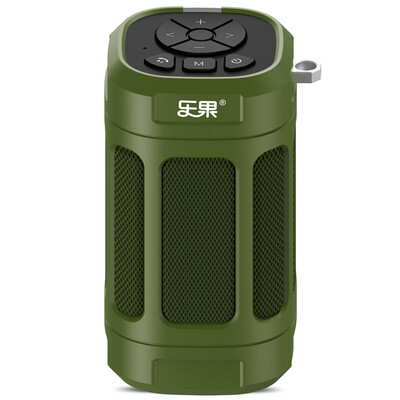 

Dimethoate (NOGO) F5 outdoor riding speaker with wire-controlled electronic bells bicycle speakers mobile power FM radio wireless hands-free calls Bluetooth speakers military green