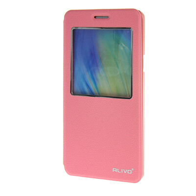 

MOONCASE Samsung Galaxy A7 чехол для View Leather Flip Pouch Bracket Back Cover Pink