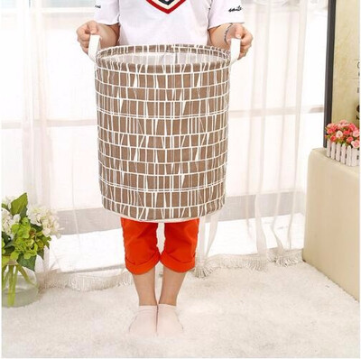 

Cartoon Cotton Linen Storage Box Sundries Storage Organizer Bathroom Storage