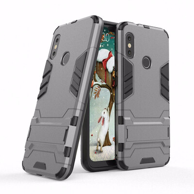 

for Xiaomi Mi A2 Lite WIERSS Shockproof Hard Phone Case for Xiaomi Redmi 6 Pro 32GB 64GB Armor Case Back Cover Fundas Capa Etui