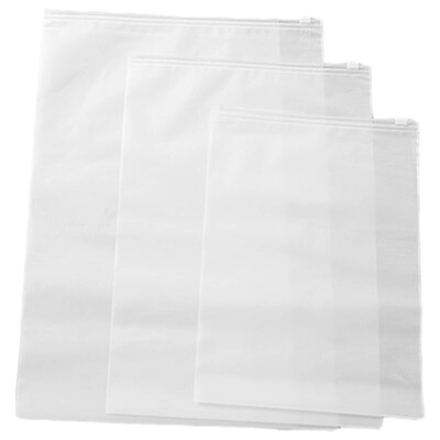 

NOLANSEND (NOLANSEND) Matte Transparent Items Storage Bag (40 * 50cm) Travel Waterproof Clothes Self Sealed Bag Bags Pocket Bag 5pcs NL-4050