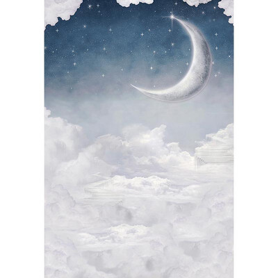 

New Moon Photo Backdrop 57FT Vinyl Fabric Cloth Digital Printing Background S-3165