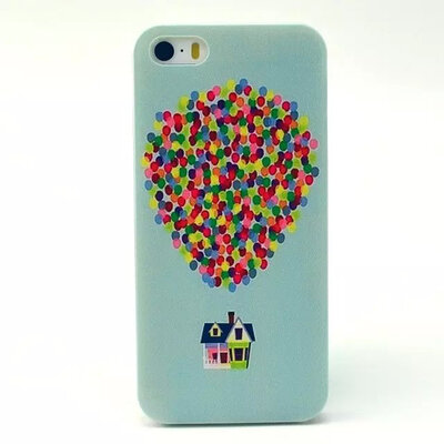 

мити новенький горячей PC цветок телефон Apple iPhone 5 5 кожи дело транспарентных обратно дело покрытия