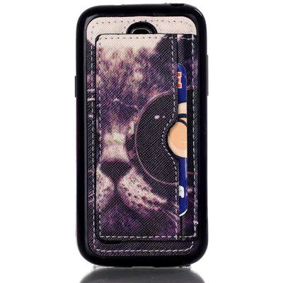 

MITI S4 Mini Anti-skid Soft PU+TPU Skin Case For Samsung Galaxy S4 Mini i9190 Mobile phone Protective Leather Cover Card Stand