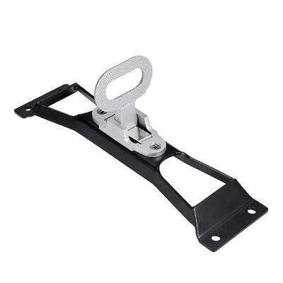 

Black Door Hinges Foot Rest Pedal Peg No Drilling For Jeep Wrangler JKJKU 2007-2017