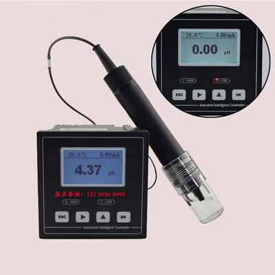 

Industrial PH Meter Online PH Tester Meter PH transmitter Controller Detector Analyzer Monitor With electrode probe Sensor