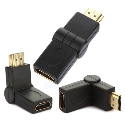 

1.4 HDMI адаптер конвертор переходник HDMI папа-мамас регулированием угла с 90 градусов до 180 градусов