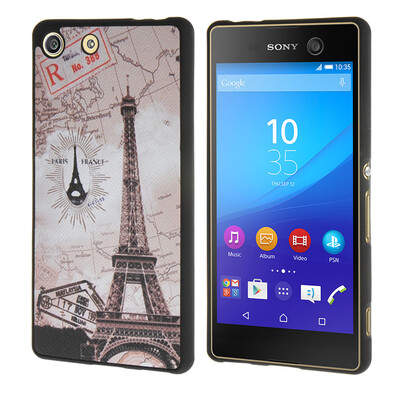 

MOONCASE ЧЕХОЛ ДЛЯ Sony Xperia M5 [Personality Patterns] Flexible Soft Silicone Gel TPU Skin Protective /a16