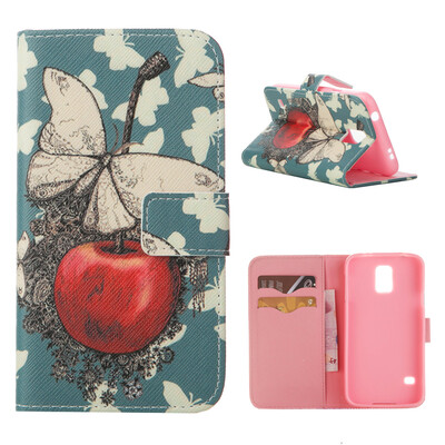 

MOONCASE ЧЕХОЛ ДЛЯ Samsung Galaxy S5 Flip PU Leather Fold Wallet Card Slot Kickstand Back [Pattern series] /a08