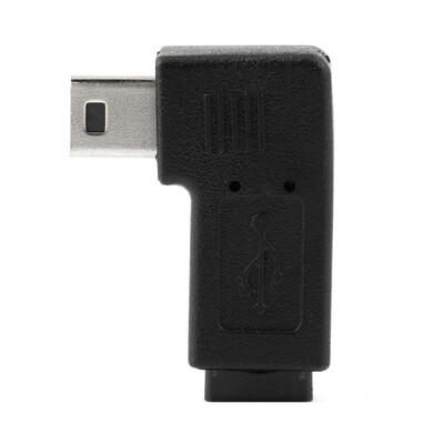 

USB-Micro 5Pin для Женский мини 5pin Мужской 90 градусов угол адаптер конвертер