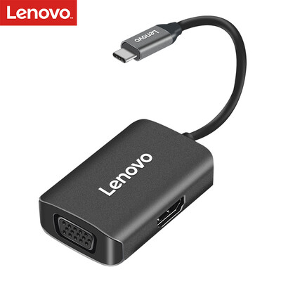

Lenovo Cenovo C115 Type-C to HDMI VGA converter video adapter USB-C docking station mini adapter data cable notebook projector