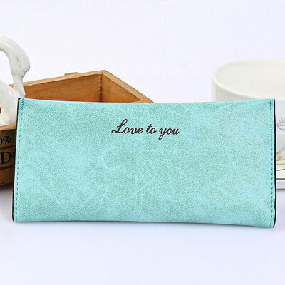 

New Woman Long Section Wallet Korean Leather Wallet Matte Bag Purses