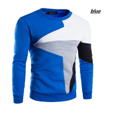 

New fashion mens long sleeve casual sweater sports pullover