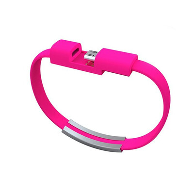 

Universal Bracelet Mobile Phone Cable for Charger Data Micro USB Cable For Samsung Galaxy S3 S4 S6 HTC Android