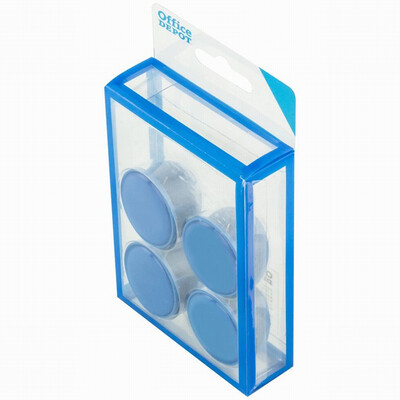 

Управление Депо (Office Depot) Магнитный зажим / плитка / магнитная застежка / клип магнитная доска 32 * 32 * 22мм синий 4 / коробка DMC110-B