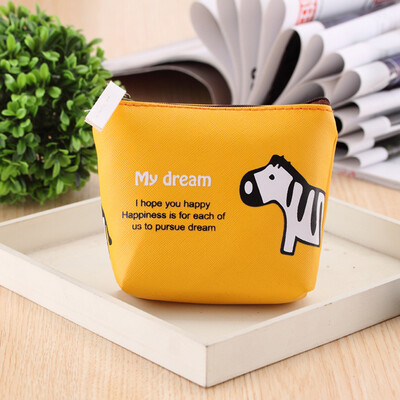 

Shouyou Cute Animal Park Creative Simple Male&Female Student Coin Purse Cartoon Animal Coin Bag JD-SN-51 Zebra