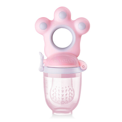 

Newin Bay baby teether bite baby molars appease toy fruit bite bag pink 3 bite bags