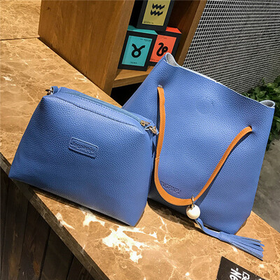 

Retro Leather Bag Portable Diagonal Package Shoulder Bag Mother Handbags