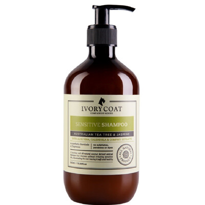 

Australia imported natural formula Ivory Coat sensitive skin dog shampoo 500ml