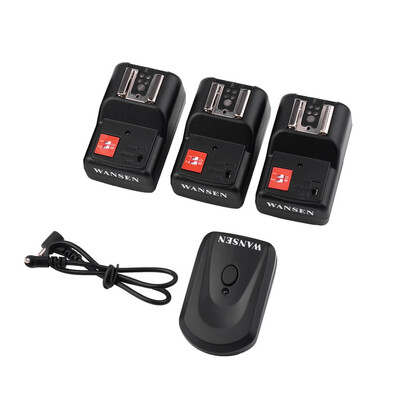 

PT-04 GY 4 Channels Wireless/Radio Flash Trigger SET with 3 Receivers