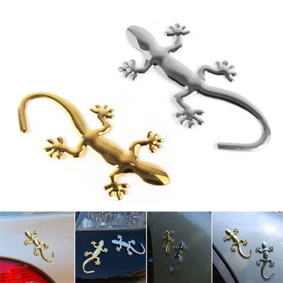 

Car Decoration Durable Portable Gecco Shaped Car Decoration Metal Sticker