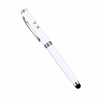 

Multifunction 4 in 1 Laser Pointer Touch Screen Stylus Ball Pen LED Torch for iPhone Samsung Tablet Capacitive Screen Universal