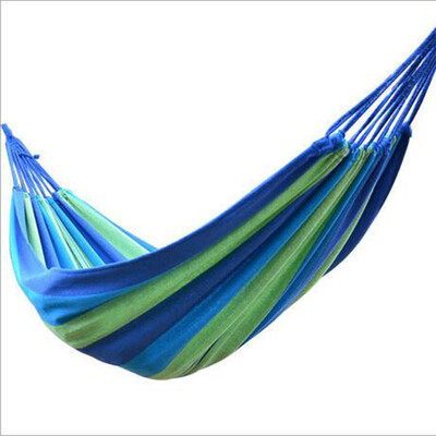 

Single Portable Load-Bearing Outdoor Garden Hammock Hammock Travel Camping Swing Survival Outdoor Sleeping