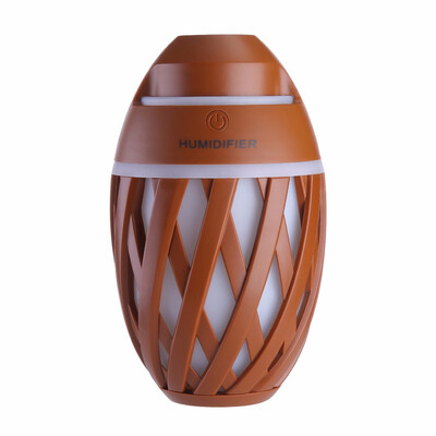 

TOMNEW 320ML Mini Cool Air Humidifier USB Portable Ultrasonic Olive Air Cleaner Diffuser with LED Light for Home Office or Car