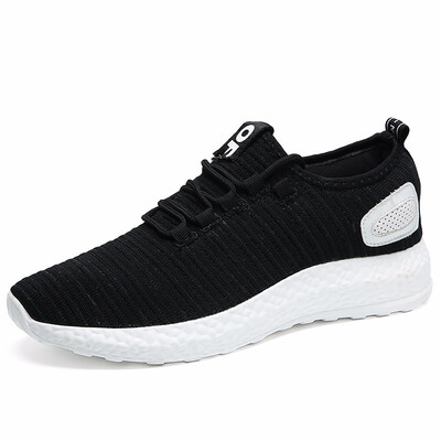 

Men High Quality Flyknit Sport Running Jogger Shoes Fashion Casual Lace Up Sneaker
