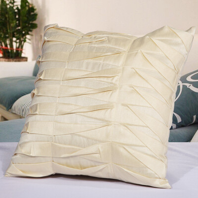 

Ivy home textiles original personality hand pillow sofa pillow core with a hundred fold skirt 43 * 43CM